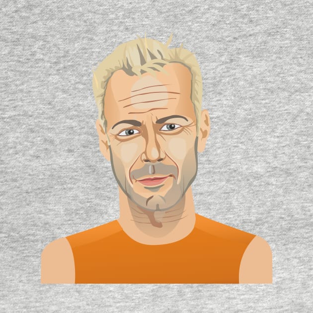 Bruce Willis, Hollywood star in The Fifth Element by mikath